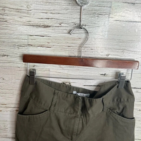 Cabi green linen blend pants trousers size 8 - Picture 4 of 8